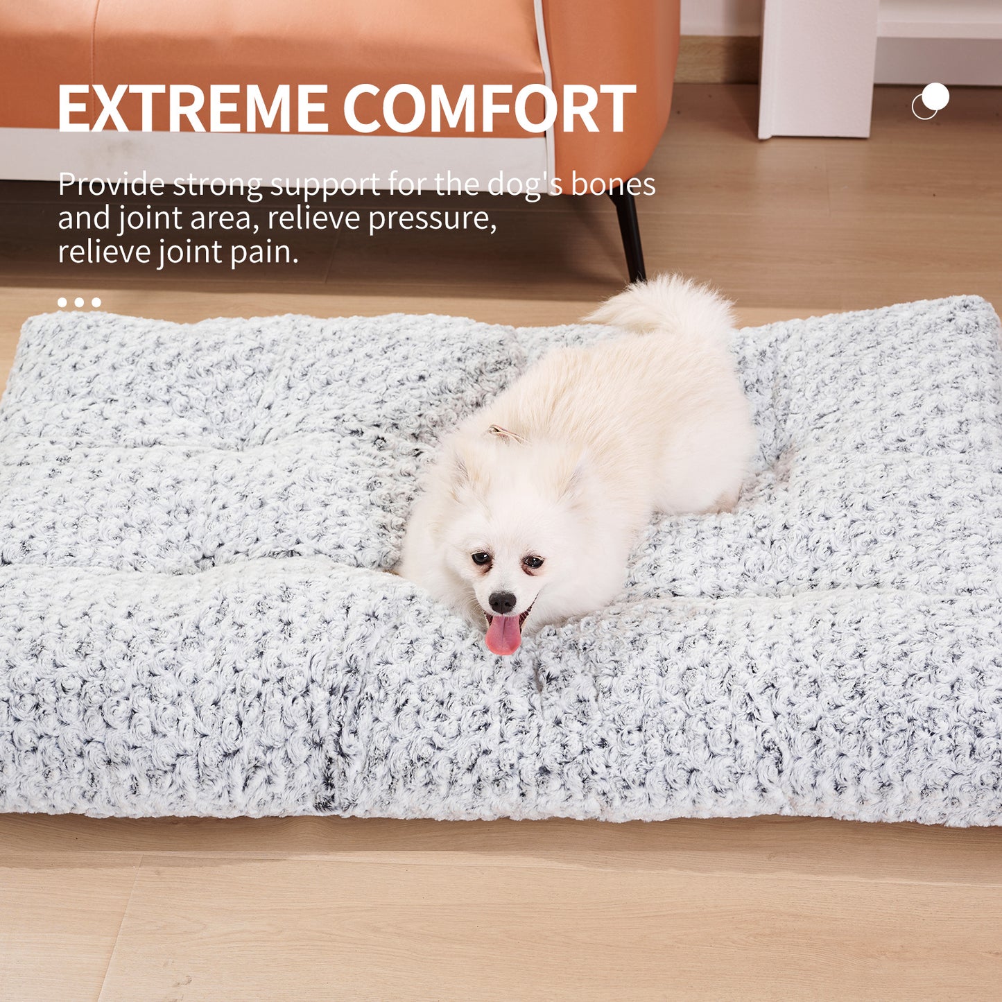 Soft Fluffy Washable Dog Bed