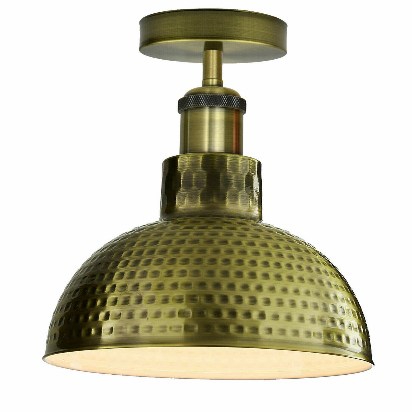 Ceiling Light With Metal Shade