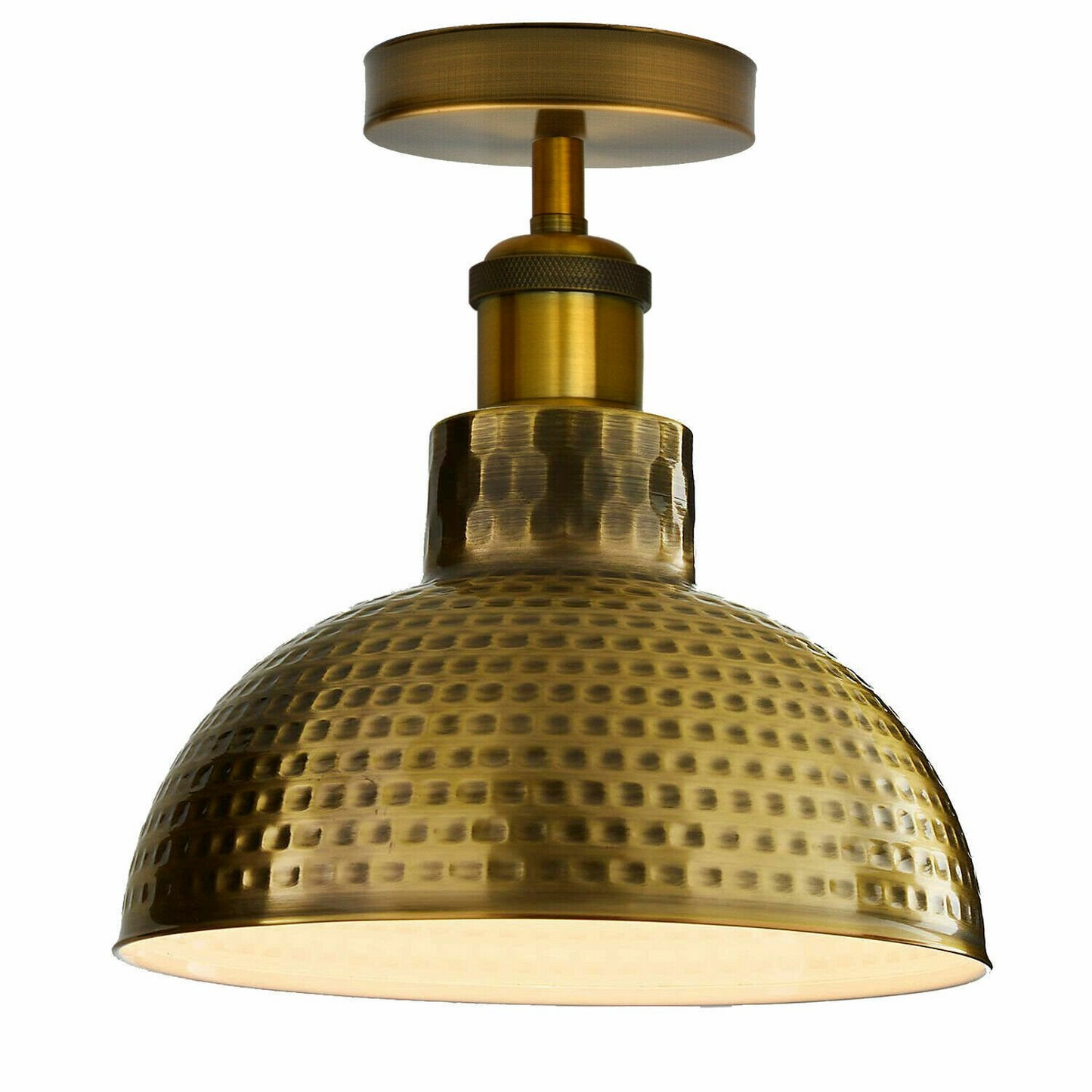 Ceiling Light With Metal Shade