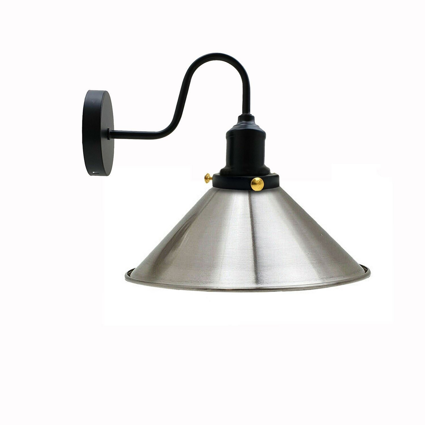 Wall Sconce Metal Cone Lamp Shade Lighting