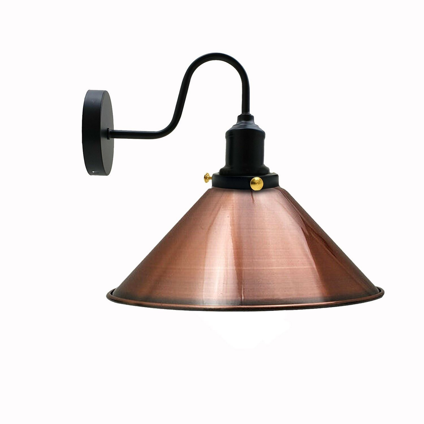 Wall Sconce Metal Cone Lamp Shade Lighting