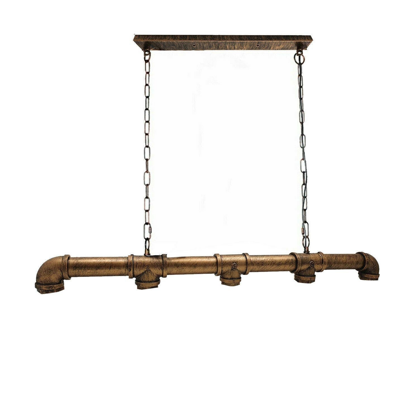 Farmhouse Metal Pipe Pendant Light