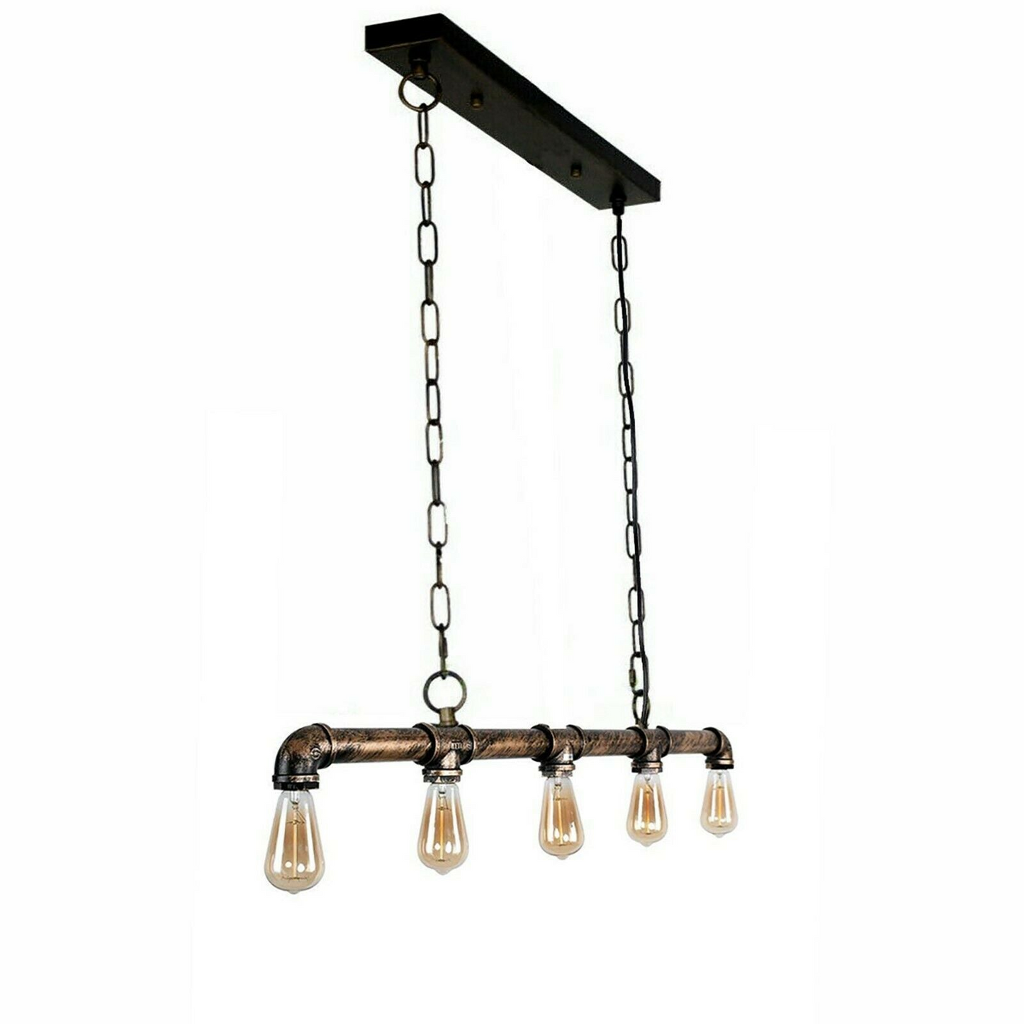 Farmhouse Metal Pipe Pendant Light