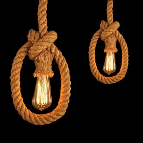 Hemp Rope Pendant lighting