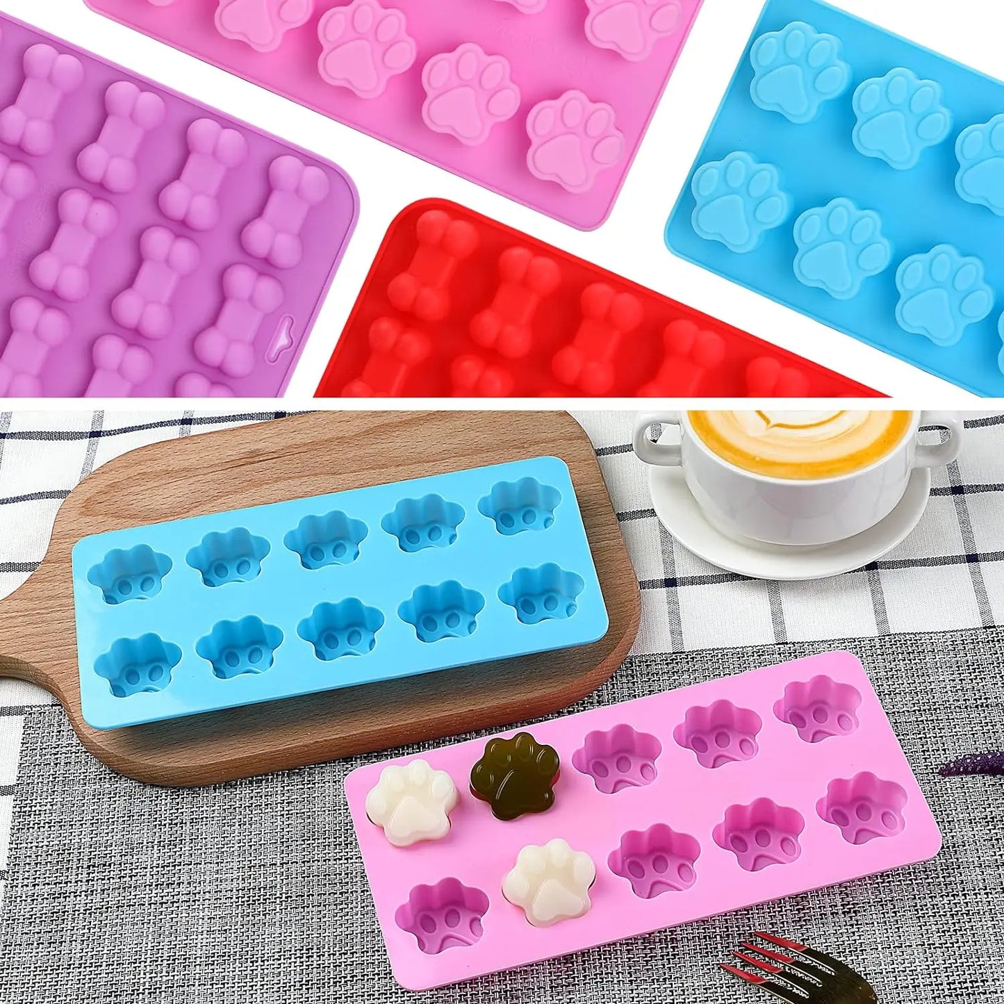 Silicone Pet Treat Molds