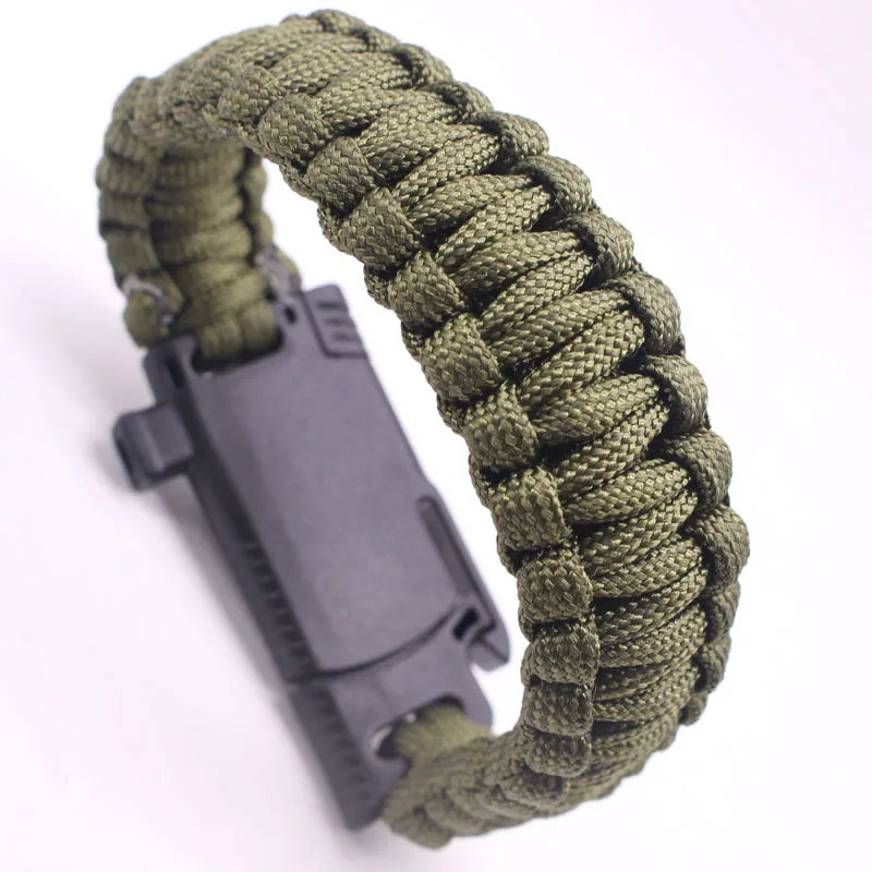 Multi-Function Outdoor Survival Bracelet