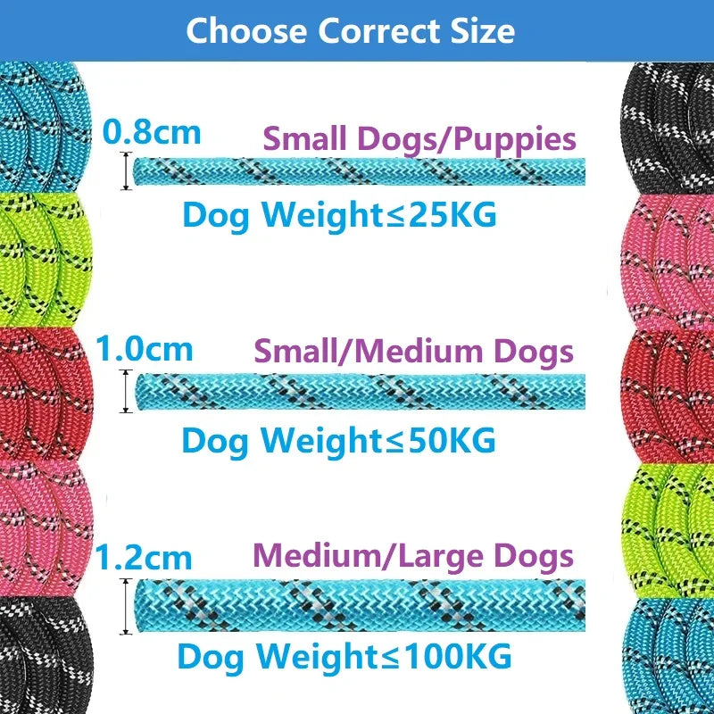 Strong Leashes for Dogs Soft Handle