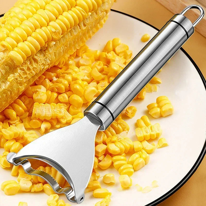 New Stainless Steel Corn Peeler