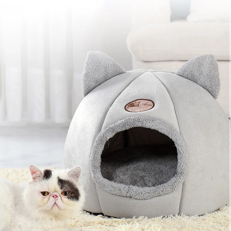 Cozy Cave Cat Bed