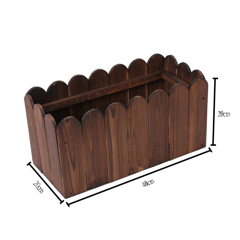 Anticorrosive Wooden Flower Box