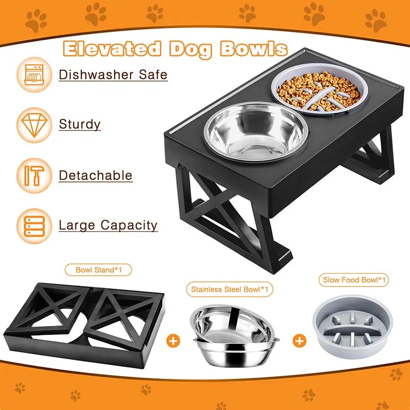 Elevated Dog Feeder