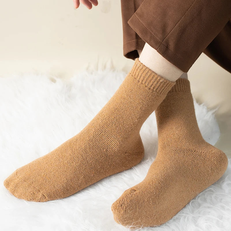 Thick Wool Mens Women's Socks