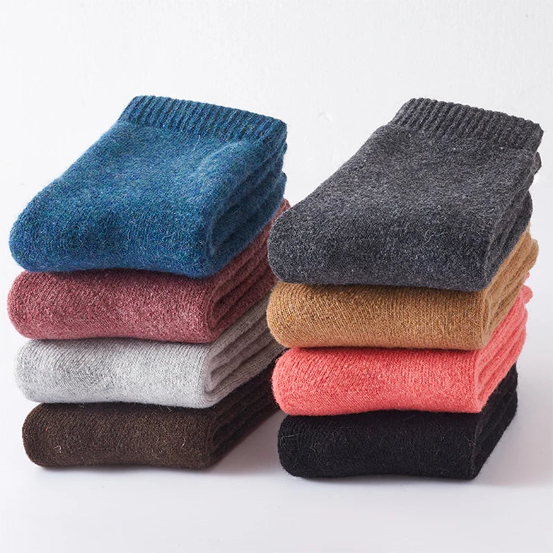 Thick Wool Mens Women's Socks