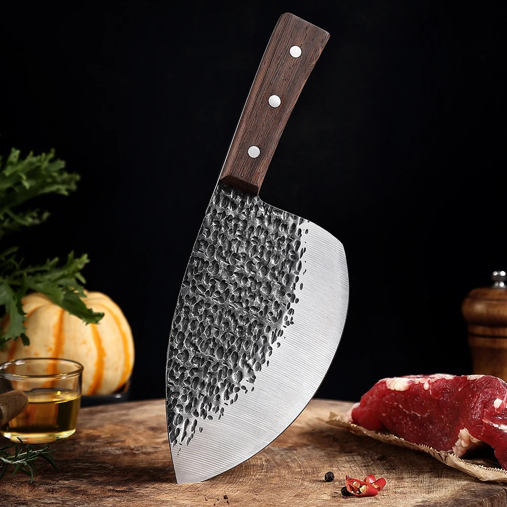 Kitchen Knife Handmade 440c Stainless Steel Blade