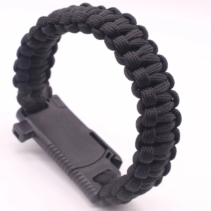 Multi-Function Outdoor Survival Bracelet