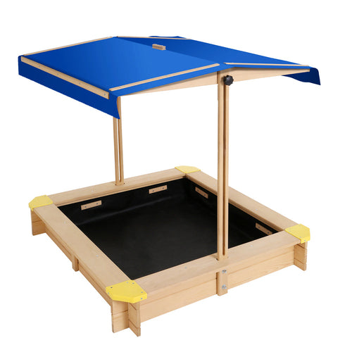 Keezi Wooden Outdoor Sand Box Set