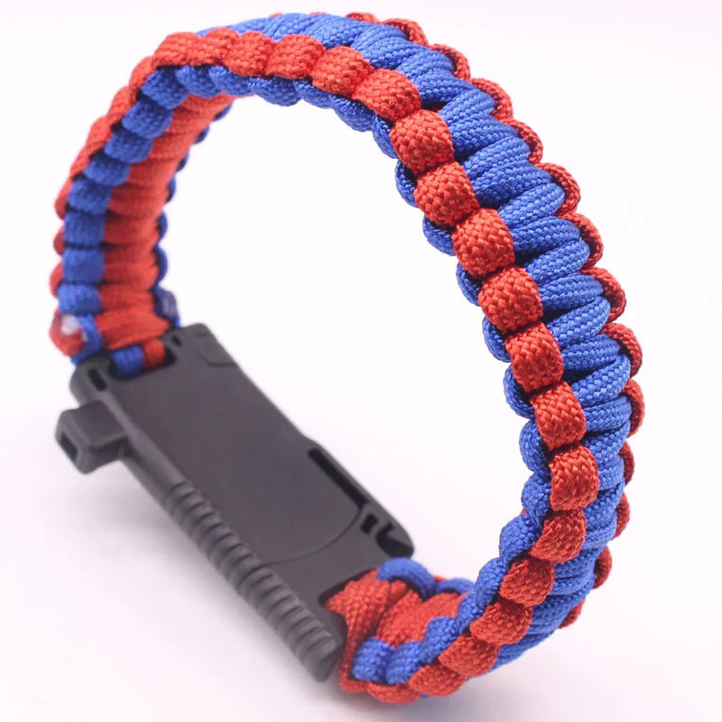 Multi-Function Outdoor Survival Bracelet