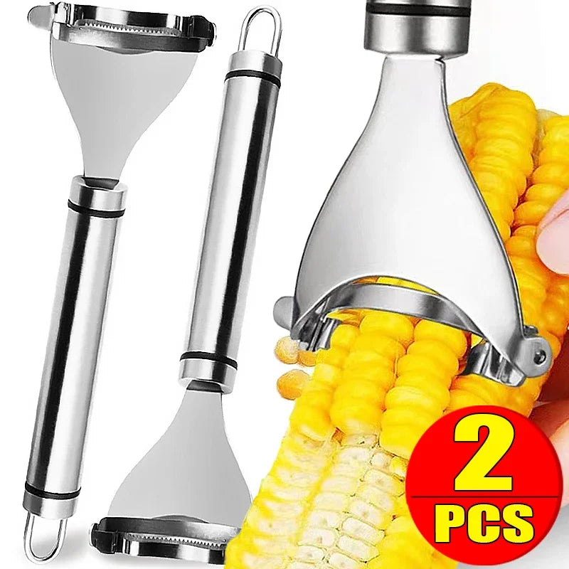 New Stainless Steel Corn Peeler