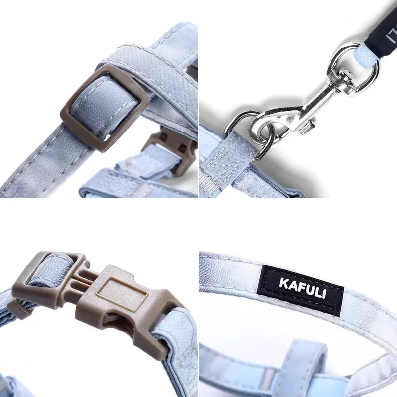 Adjustable Cat Harness and Leash Set