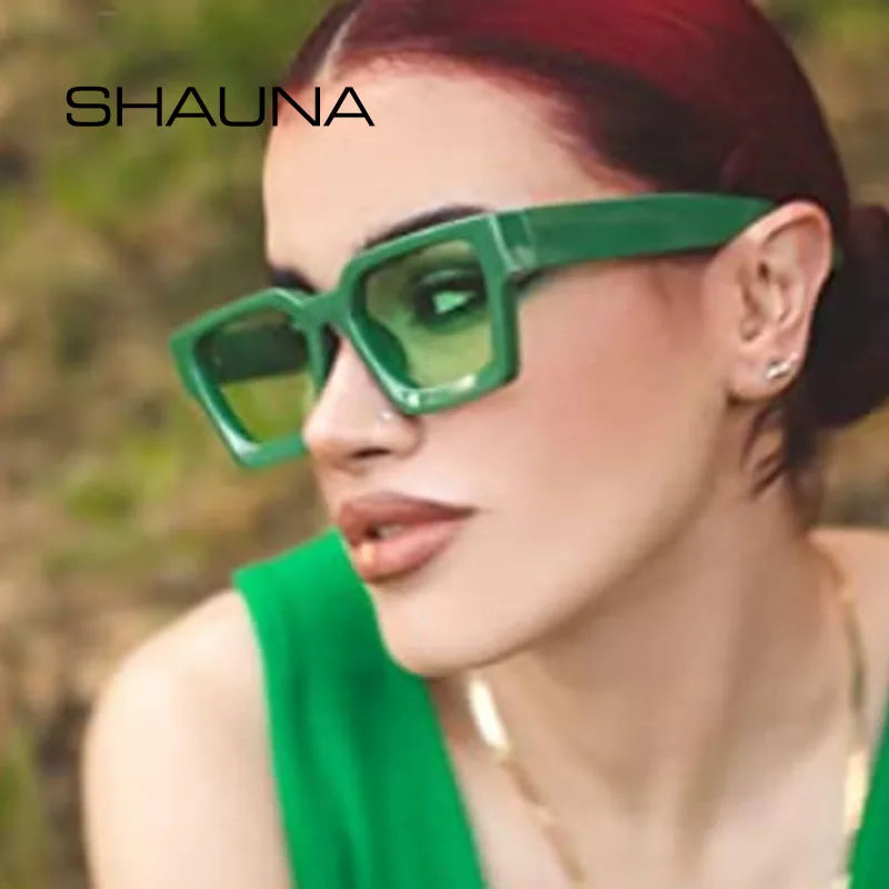 SHAUNA Square Sunglasses