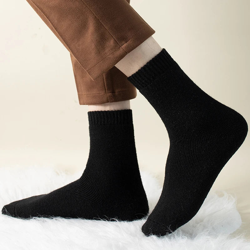 Thick Wool Mens Women's Socks