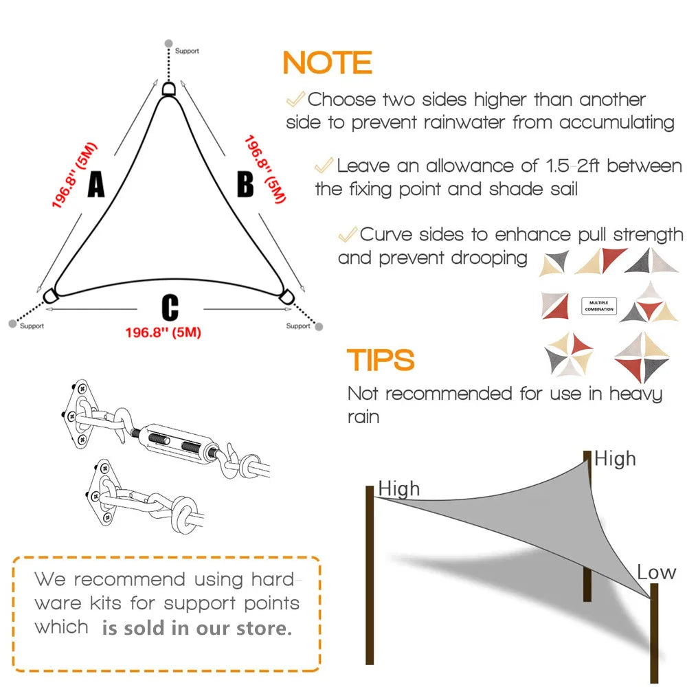 Waterproof Garden Sunshade