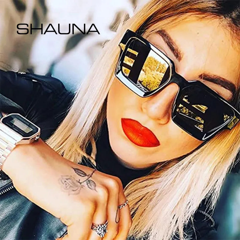 SHAUNA Square Sunglasses