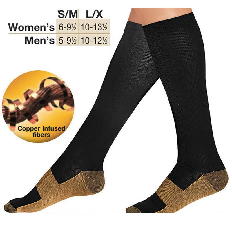 Copper Compression Socks Men Women