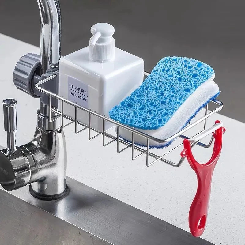 Kitchen Stainless Steel Sink Drain Rack