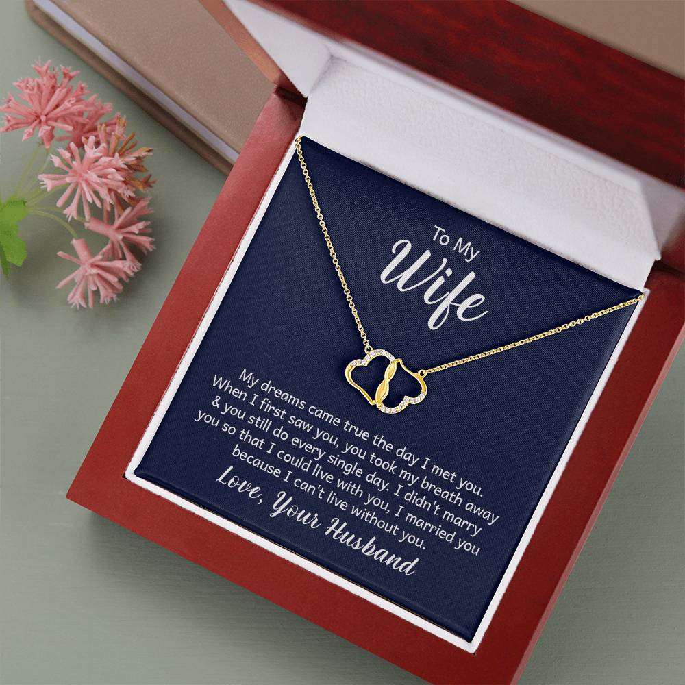 Everlasting Love Necklace - For Wife From Husband