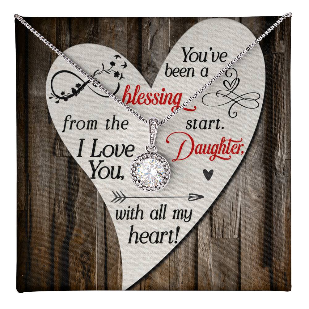 You Are A Blessing Daughter - Eternal Hope Necklace