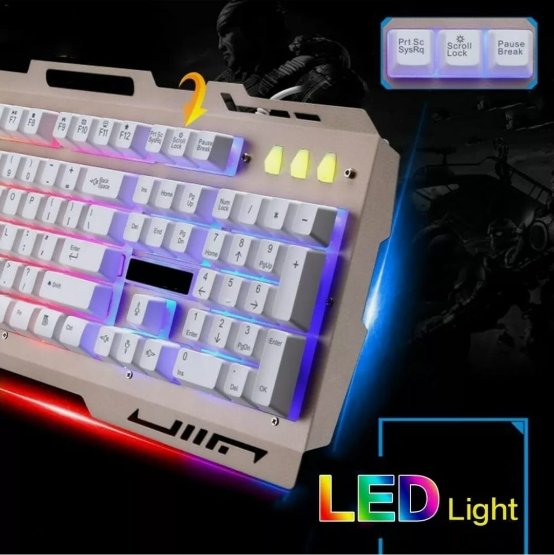 Wired Gaming Keyboard and Mouse Set